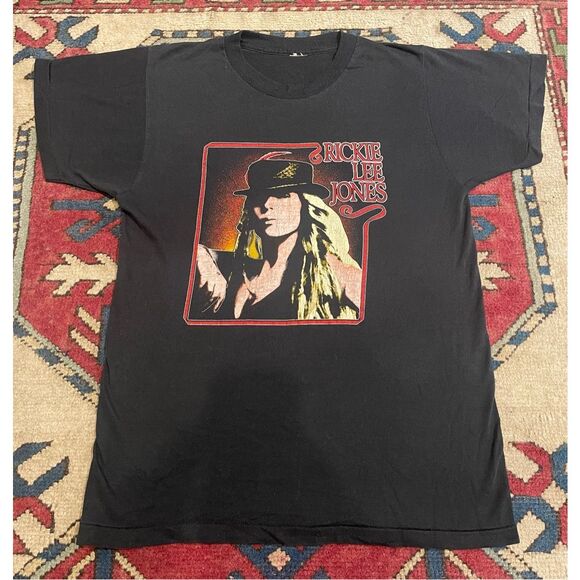 Vintage | Shirts | Vintage 982 Tour Rickie Lee Jones Shirt Small 